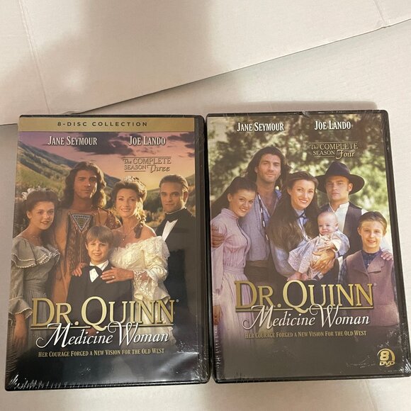 Lot of New Sealed DVD's Dr. Quinn Medicine Woman Seasons 3 (Three) & 4 (four) - Picture 1 of 16